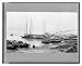 Historic Print (L): [Chinese junk tied to Yang-tze River bank]
