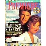 Premiere July 1991 - Harrison Ford Annette Bening book cover