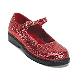 IMAGE OF Funtasma by Pleaser Little Kid/Big Kid Mary Jane Casual,Red Glitter,Medium (US Little Kid 13-1 M)