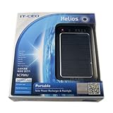 Hi Capacity Portable 5600mAh Li-Polymer Solar Charger for Amazon Kindle, Kindle touch, kindle fire, Handheld Devices, iPhone, iPod, iPad, LG, Samsung, Motorola Smart Phone, Cellphones, Galaxy Tab and MP3, GPS, Navigator, PSP, etc. With USB Interface. Black