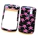 RIM Blackberry Curve 8300 8310 8320 8330 Snap On Protector Hard Case Image Cover Pink...