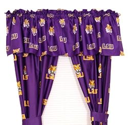 LSU Tigers - Collegiate Curtain Panels - (SEC Conference)