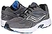 Saucony Men's Cohesion 9 Running Shoe, Grey/Black/Rio, 10 M US
