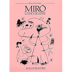 Miro Lithographs (Dover Art Library)