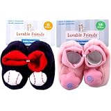 3D Applique Fleece Booties
