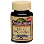 Nature Made Stress B-Complex Supplement Tablets with Vitamin C & Iron, 60-Count Bottles (Pack of 3)