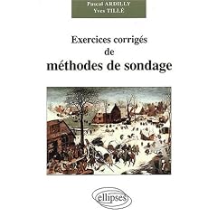 Exercices corrig�s de m�thodes de sondage
