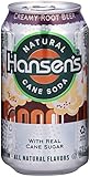 Hansen's Natural Cane Soda (Creamy Root Beer, 12-Ounce Cans, Pack of 24)