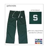 Michigan State Spartans Green Scrub Pants