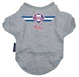 XL MLB Philadelphia Phillies Official Baseball Dog Tee
