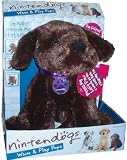 Nintendogs Wave and Play Pups 11 Inch Tall Interactive Plush - Brown Labrador Retriever That Can Bark, Shake Head and Flap Ears