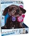 Nintendogs Wave and Play Pups 11 Inch Tall Interactive Plush - Brown Labrador Retriever That Can Bark, Shake Head and Flap Ears