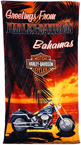 Harley-Davidson Bahamas Beach Towel