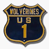 Michigan 'Wolverines/ US 1'