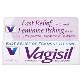 Vagisil Medicated Cream Fast  Relief From Feminine Itching - 30g