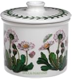 Portmeirion Botanic Garden Drum-Shaped Covered Sugar Bowl