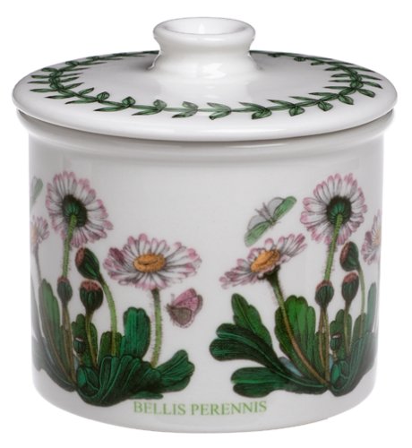 Portmeirion Botanic Garden Drum-Shaped Covered Sugar