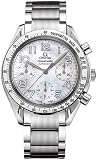 Omega Speedmaster Mens Mother-of-Pearl Dial Stainless Steel Automatic Chronograph Watch 3534.71