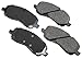 Akebono ACT866 Proact Ultra Premium Ceramic Disc Brake Pad kit