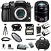 Panasonic Lumix DMC-GH3 GH3 DMCGH3 Mirrorless Micro Four Thirds Digital Camera (Black) + Panasonic H-FS45150K Lumix G Series Lens (Black) + Sony 64GB SDXC Memory Card + Card Reader + Wasabi Battery Charger and Two Replacement Batteries + Lens Filter + Camera Bag + Accessory Kit