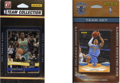 NBA New Orleans Hornets 2 Different Licensed Trading Card Team Sets