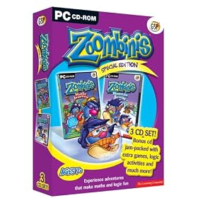 Zoombinis Special 3 CD Pack (Maths Journey, Mountain Rescue & Games)