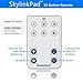 SkylinkHome TC-318-10 Ten Button Deluxe Wireless Lighting Remote Control | Simple Small Easy To Use Handheld Home Automation Transmitter