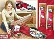 Christmas Wrapping Paper Storage Bag - Holds 12 Rolls of Wrapping Paper