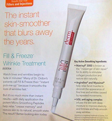 Derm Exclusive am/pm Fill & Freeze Wrinkle Treatment - 0.5 fl. oz./15 mL by Derm exclusive