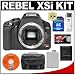 Canon EOS Digital Rebel XSi 12.2-Megapixel SLR Camera Body with 4GB SD Memory Card + LP-E5 Battery + Case + Bonus Accessory Kit