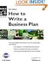 How to Write a Business Plan