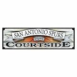 NBA San Antonio Spurs 9-by-30 Wood Sign
