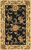 Black Light Brown/Beige/Dark Green by 828 Rugs International Vashawar Collection