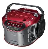 Scott SX 55 Radio Rekorder (CD/MP3/WMA Player, Kassettendeck, USB 2.0) rot 51SDU2rTzBL. SL160 Scott SX 55 Radio Rekorder (CD/MP3/WMA Player, Kassettendeck, USB 2.0) rot