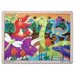 SAVE $9.10 - Melissa & Doug Prehistoric Sunset Dinosaurs Jigsaw 24 Piece $5.89