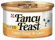 Fancy Feast Gourmet Cat Food, Sliced Turkey Feast in Gravy, 3-Ounce Cans (Pack of 24)