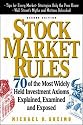 Stock Market Rules: 70 of the Most Widely Held Investment Axioms - Explained, Examined and Exposed