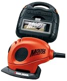 Black & Decker MS500K Mouse Sander/Polisher/Detail Sander Kit with 14 Accessories