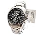 Seiko Black Dial Chronograph Stainless Steel Mens Watch SNDD63