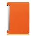Fintie Lenovo Yoga Tablet 2 8 Folio Case Cover with Auto Sleep / Wake Feature (Only Fit Lenovo Yoga Tablet 2 8-Inch), Orange