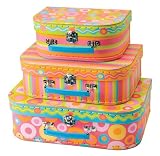 Alex Toys Let¿s Party 3 piece Nesting Suitcase Set
