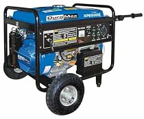 DuroMax XP6500P 6,500 Watt 13 HP OHV 4-Cycle Gas Powered Portable Generator With Wheel Kit And Electric Start (CARB Compliant)
