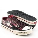Ed Hardy Lowrise Mens Tattoo Black Shoes Sneakers