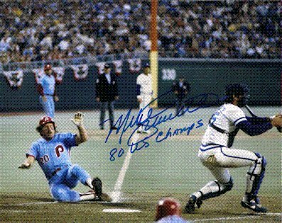 Autographed/Hand Signed Hof'R Mike Schmidt Philadelphia Phillies Photo