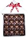 Milk Chocolate Marzipan Hearts - 16 pcs