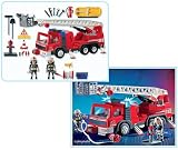 Review Playmobil 3182 / Playmobil Rescue 3182: Ladder Fire Engine