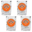 New York Knicks NBA 4pc Square Shot Glass Set
