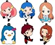 輪るピンクドラム ぺたん娘 トレーディングラバーストラップ BOX