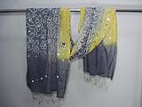 "Chelsea" - Bandhani Scarf/Shawl/Fabric/Sarong