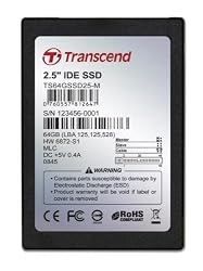 64GB Transcend 2.5" IDE Internal SSD Solid State Disk (MLC Flash)